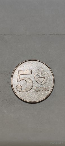 Киргизия 5 сом 2008