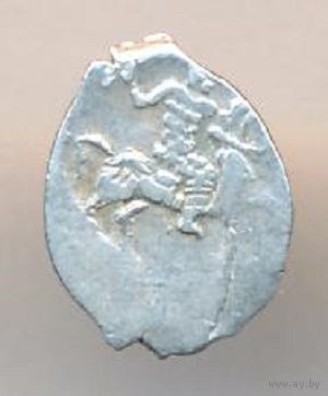 Денга 1584-1598 г. Федор Иоаннович (Блаженный) Московский двор _состояние XF