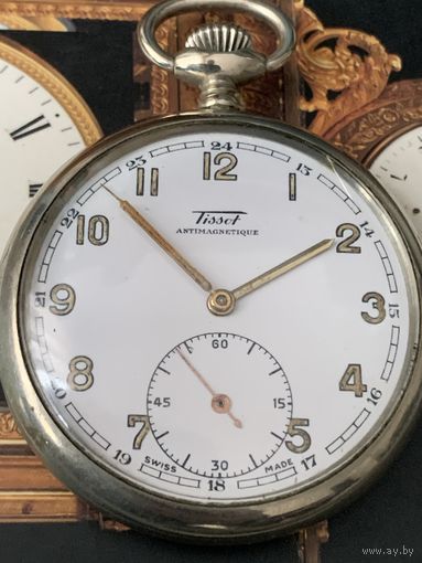 Старинные карманные часы TISSOT