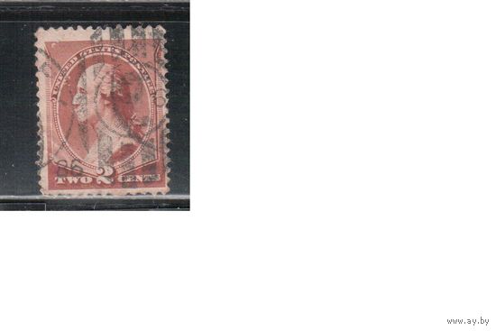 США-1883, (Скотт.210), гаш. , Стандарт, Президенты ,Вашингтон(3)