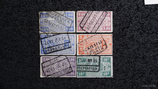 Бельгии, железные дороги, 1920-40г. (6шт)