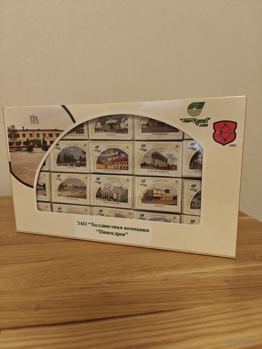 РЕДКИЙ НАБОР! Юбилейные спички "340 лет Пинску" | Пинскдрев | Коллекционная серия