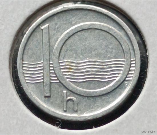 Чехия. 10 геллеров 1993 года. (*).