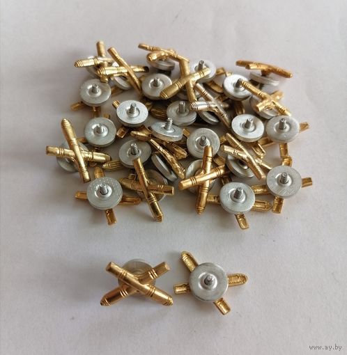 Эмблема на погоны, СССР, пушки.