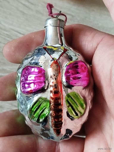 Ёлочная игрушка,бабочка