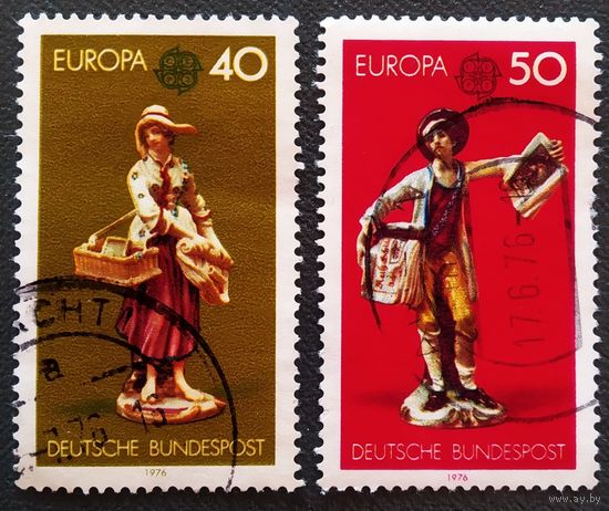 Марка Германия 1976 год Серия из 2-х марок
