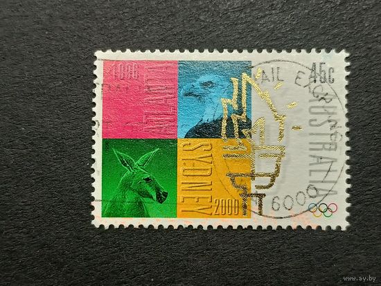 Австралия 1996. Доставка олимпийского флага из Атланты в Сидней. Полная серия