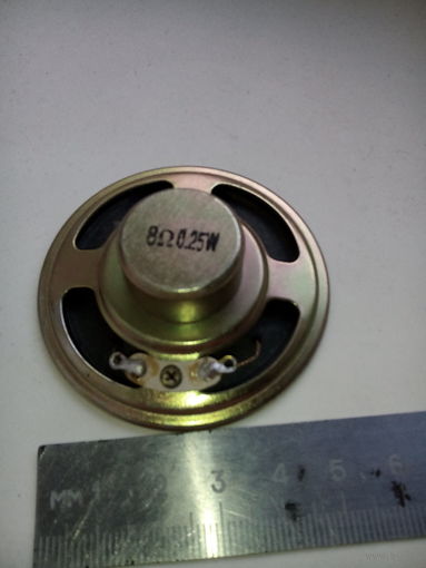 Динамик 8 Ом., 0,25W-2