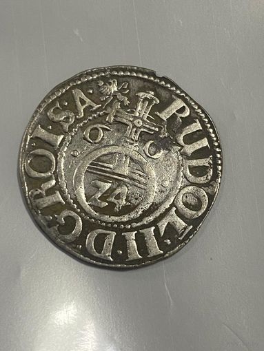 Грошен 1/24 талера графство Шаумбург Пиннеберг 1607 год Эрнст lll (1601-1622).