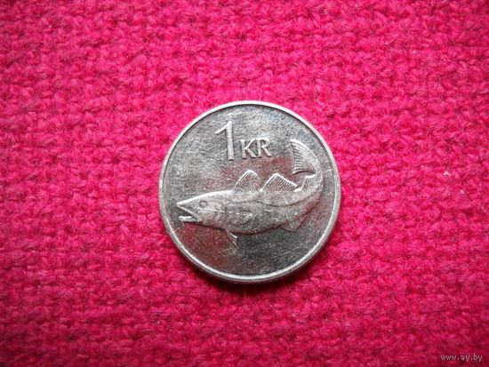 Исландия 1 крона 2011 г.