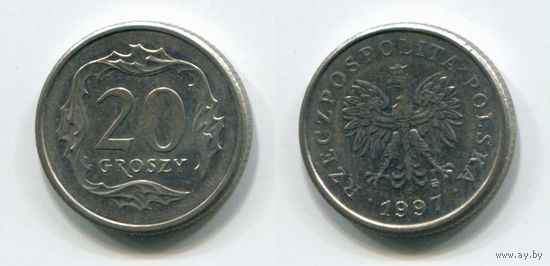 Польша. 20 грошей (1997)