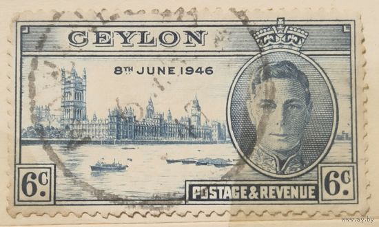 Цейлон 1946г. Британские колонии