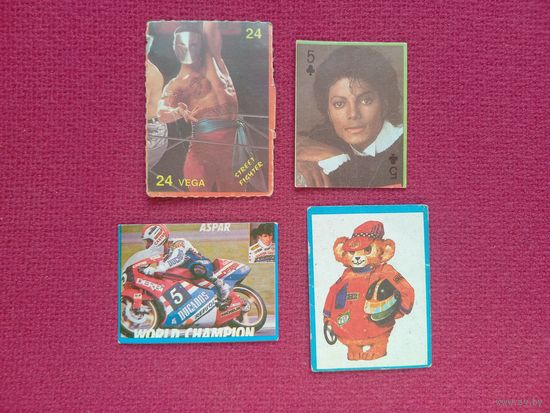 Карточки Сборка. 4 карточки. Цена за лот!