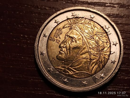 Италия 2 евро 2012