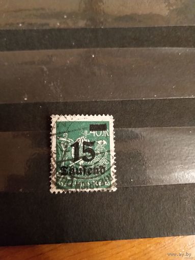 1923 Германия Рейх надпечатка (2-5)