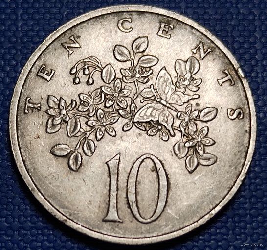 Ямайка 10 центов 1972 г.