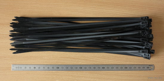 Стяжки нейлоновые разъемные 8x300 (50шт)