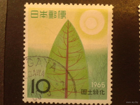 Япония 1965 экология, дерево