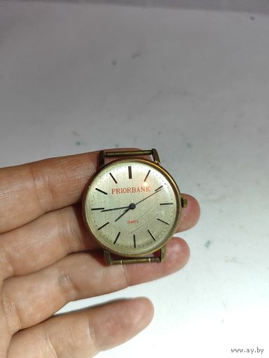 Часы Луч.Кварц. PRIORBANK.
