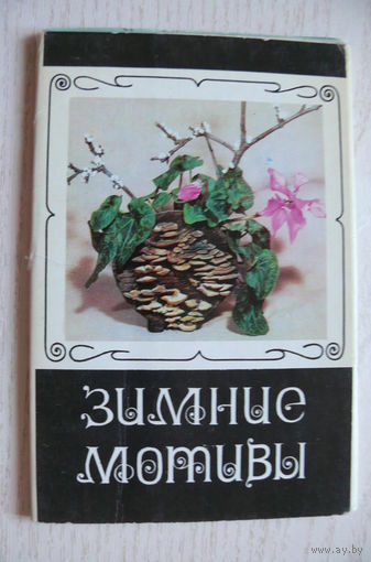 Комплект, Зимние мотивы; 1976 (15 шт., 9*14 см)**