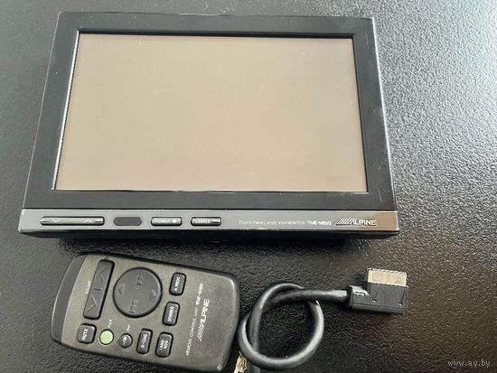 Монитор Alpine TME- M860 + пульт д/у Alpine