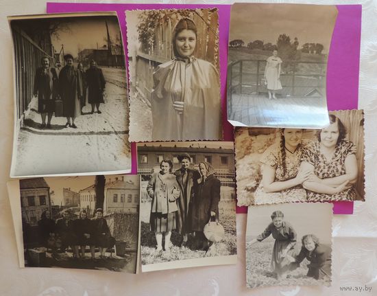 Фото "Этнография", 7 шт., 1940-1950-е гг.