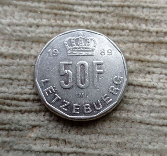 Werty71 Люксембург 50 франков 1989