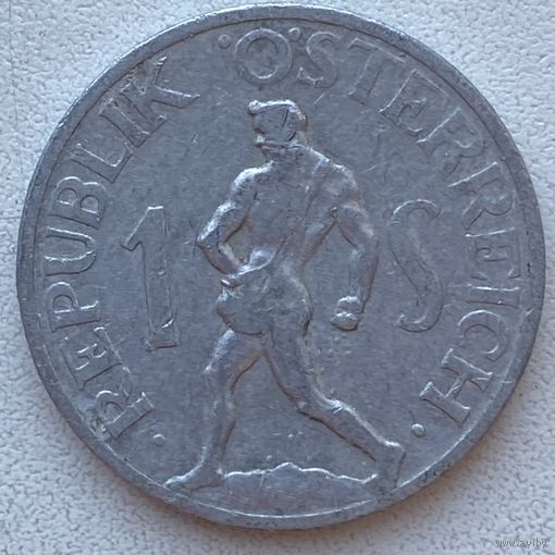 Австрия 1 шиллинг 1946 г.