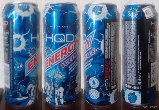 Банка от энергетика HQD со вкусом Малины и Лимона VOLTAGE 2024.12.13 450мл HQD (ОБМЕН/ПРОДАЖА/ТОРГ) 1лот=1шт