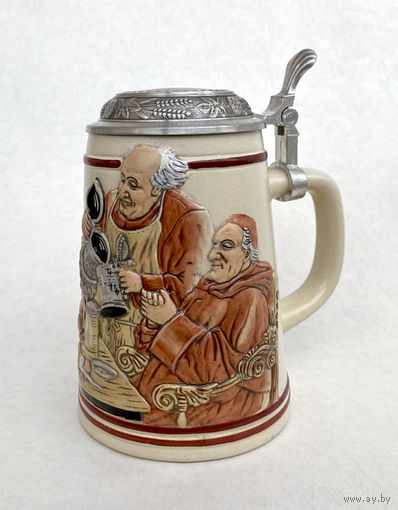 Пивная кружка "Весёлые монахи" Германия