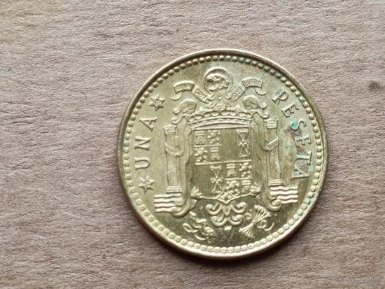 Испания 1 песета, 1975г. (78) (D-107)