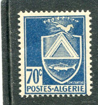 Французский Алжир. Стандарт. Герб города Константина. 70с