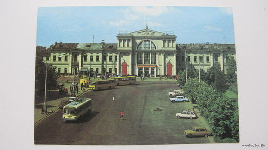 Ж.д. вокзал   1982г г.Гомель