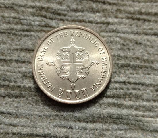 Werty71 Македония 1 денар 2000