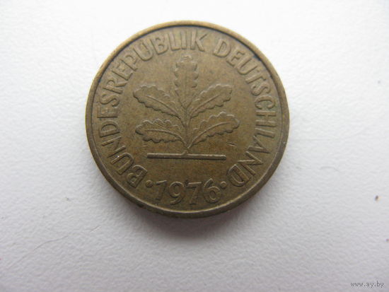 Германия 5 пфеннигов 1976 F