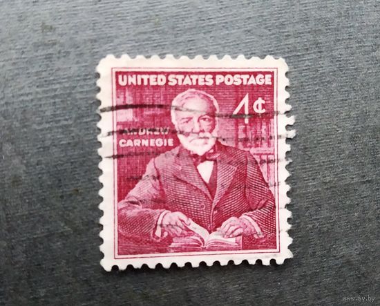 Марка США 1960 год Эндрю Карнеги