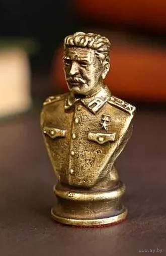 Бюст И.В. Сталина Бронза