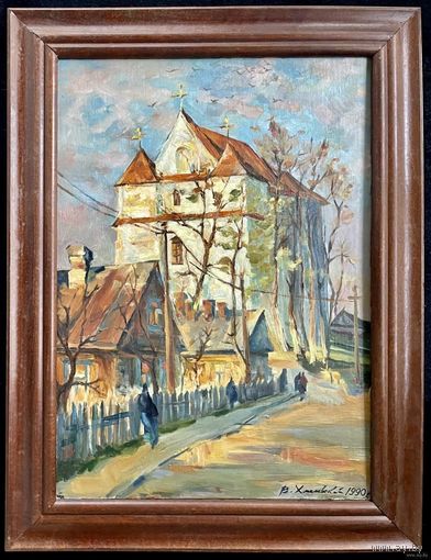 Хмелевский В.В;50/70см;холст на картоне/масло