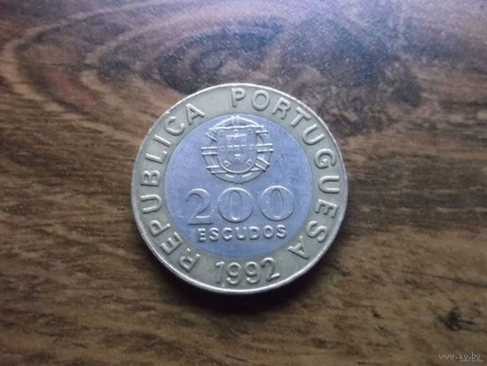 Португалия 200 эскудо 1992