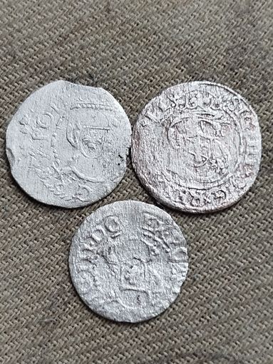 Распродажа - солиды (шеляги) 1597(?),1598 и т.д.,РИГА,Сигизмунд 3