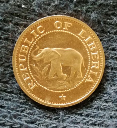 Либерия 1 цент 1974 г., KM# 13