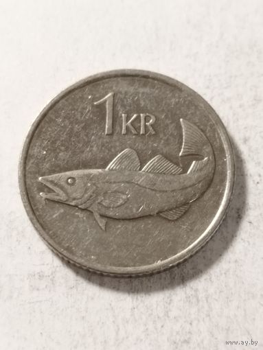 Исландия 1 крона 2007