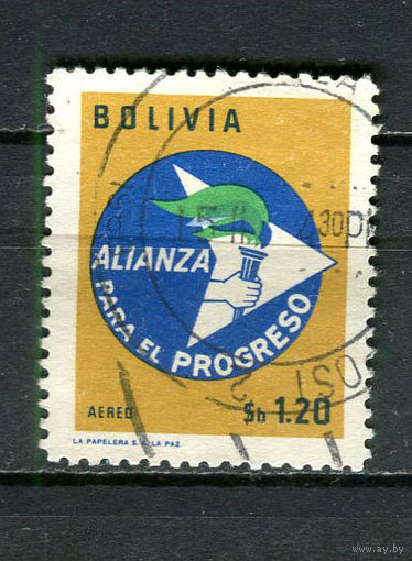 Боливия - 1963 - Альянс за прогресс - [Mi. 698] - полная серия - 1 марка. Гашеная.  (Лот Gx5)-T3P26