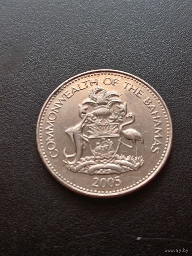 Багамы 5 центов 2005 г.