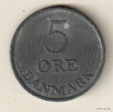 Дания 5 эре 1962