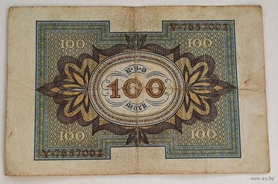 1920 год Германия 100 марок