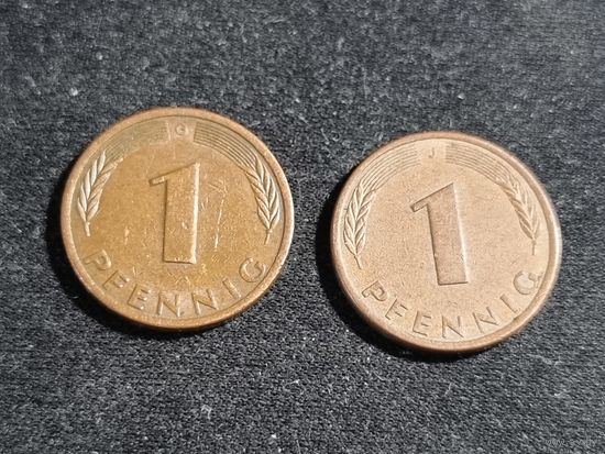 Германия 1 пфенниг 1979 G J