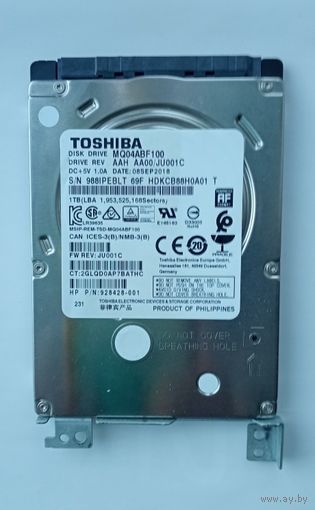 Жёсткий диск 1Tb Toshiba