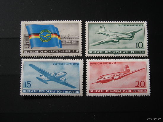 ГДР 1956 Авиация