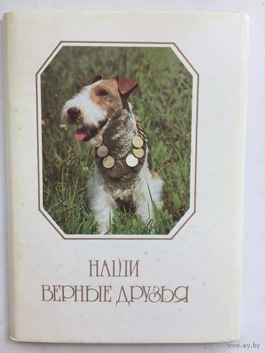 СССР 1987 год. Набор из 20 открыток Наши верные друзья